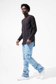 MARTIN STACKED - COSMIC DENIM (SKY BLUE)-JTF1148