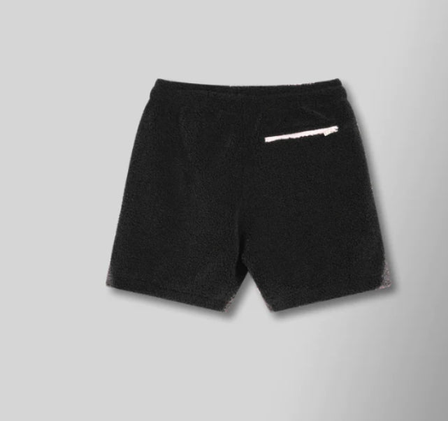 HYDEPARK- FIREBALL SHERPA SHORT - BLACK