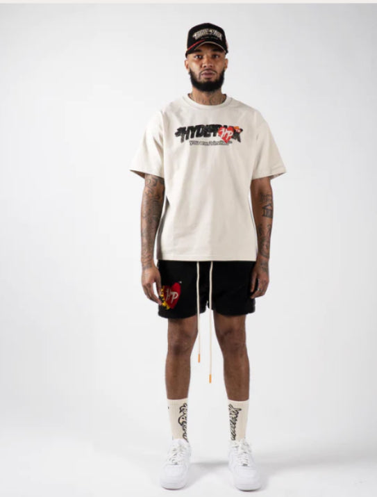 HYDEPARK- FIREBALL SHERPA SHORT - BLACK