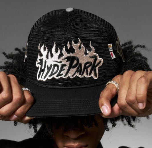 HYDEPARK-NOTHING BUT NET TRUCKER - BLACK