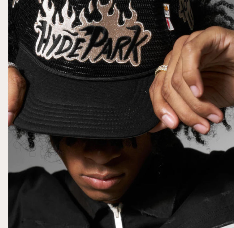 HYDEPARK-NOTHING BUT NET TRUCKER - BLACK