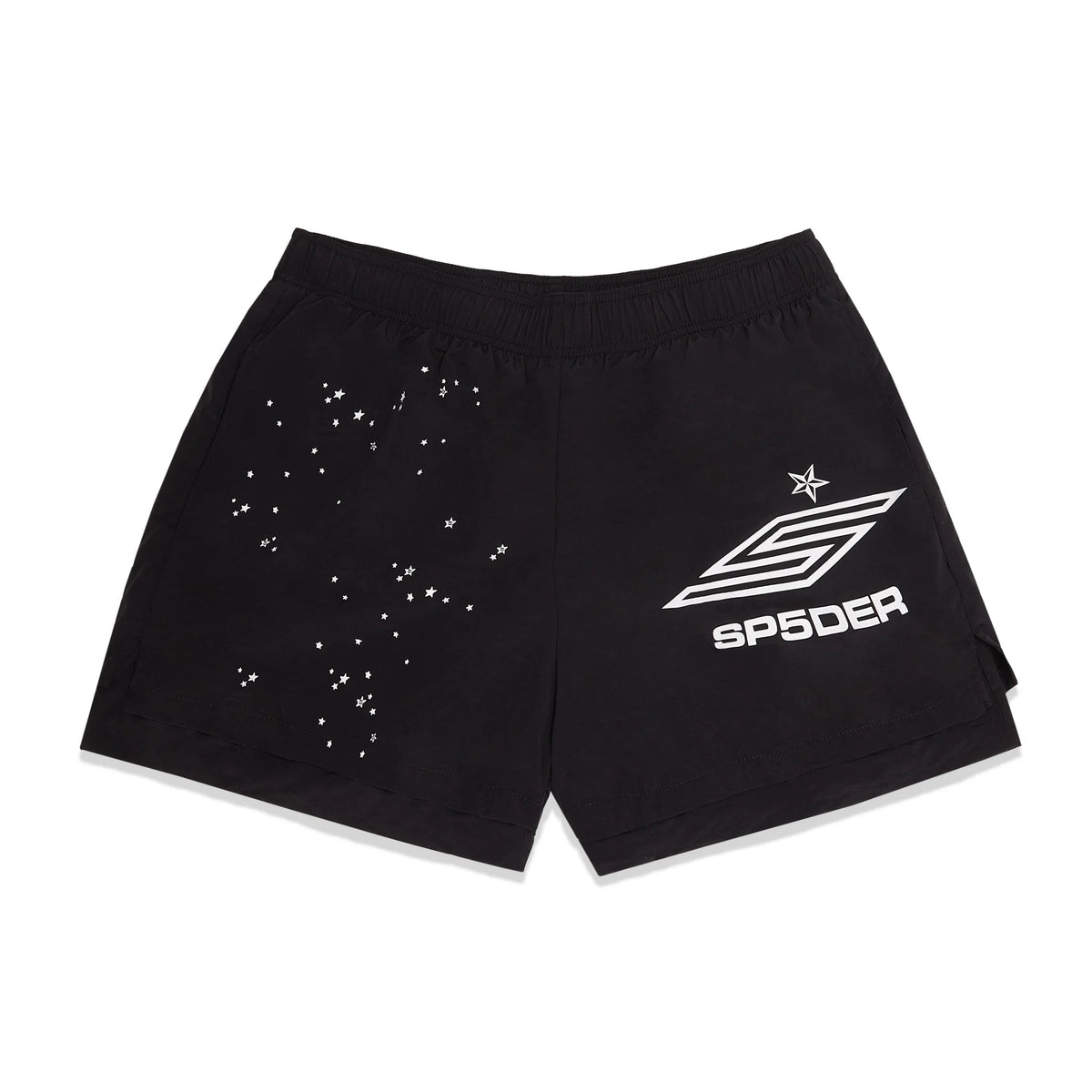 SP5DER Pro Double Layer Short in Black
