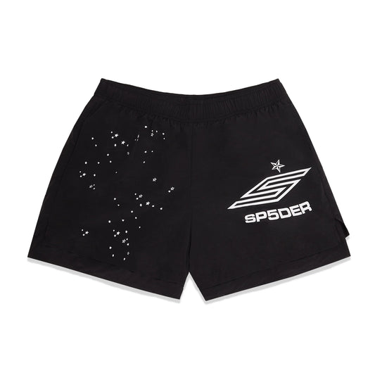 SP5DER Pro Double Layer Short in Black