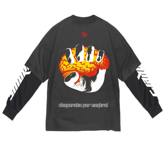 GALA-RED HEADACHE L/S TEE -G-SP2-24-009