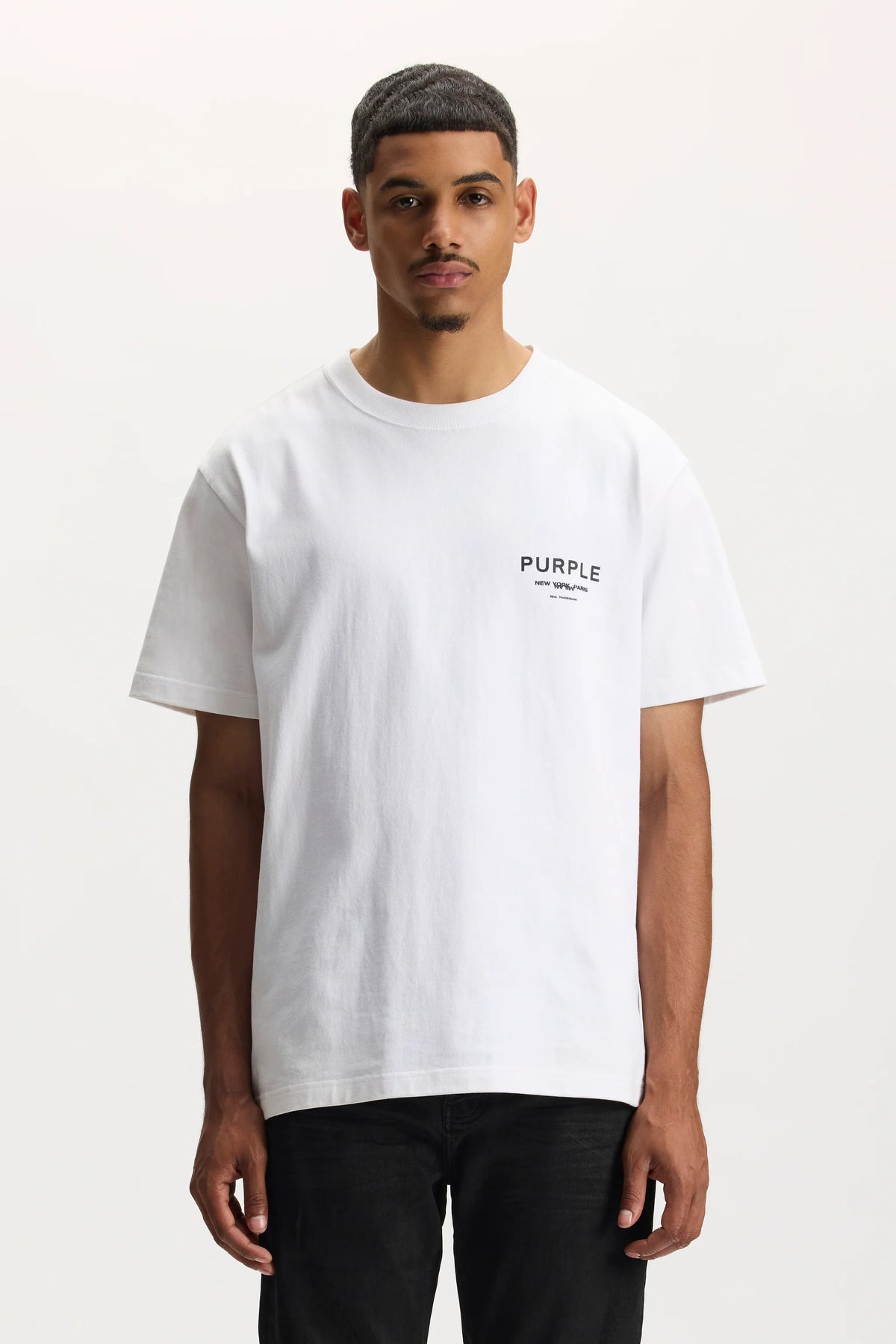 Purple Brand Cities Tee-P117-HWSP126
