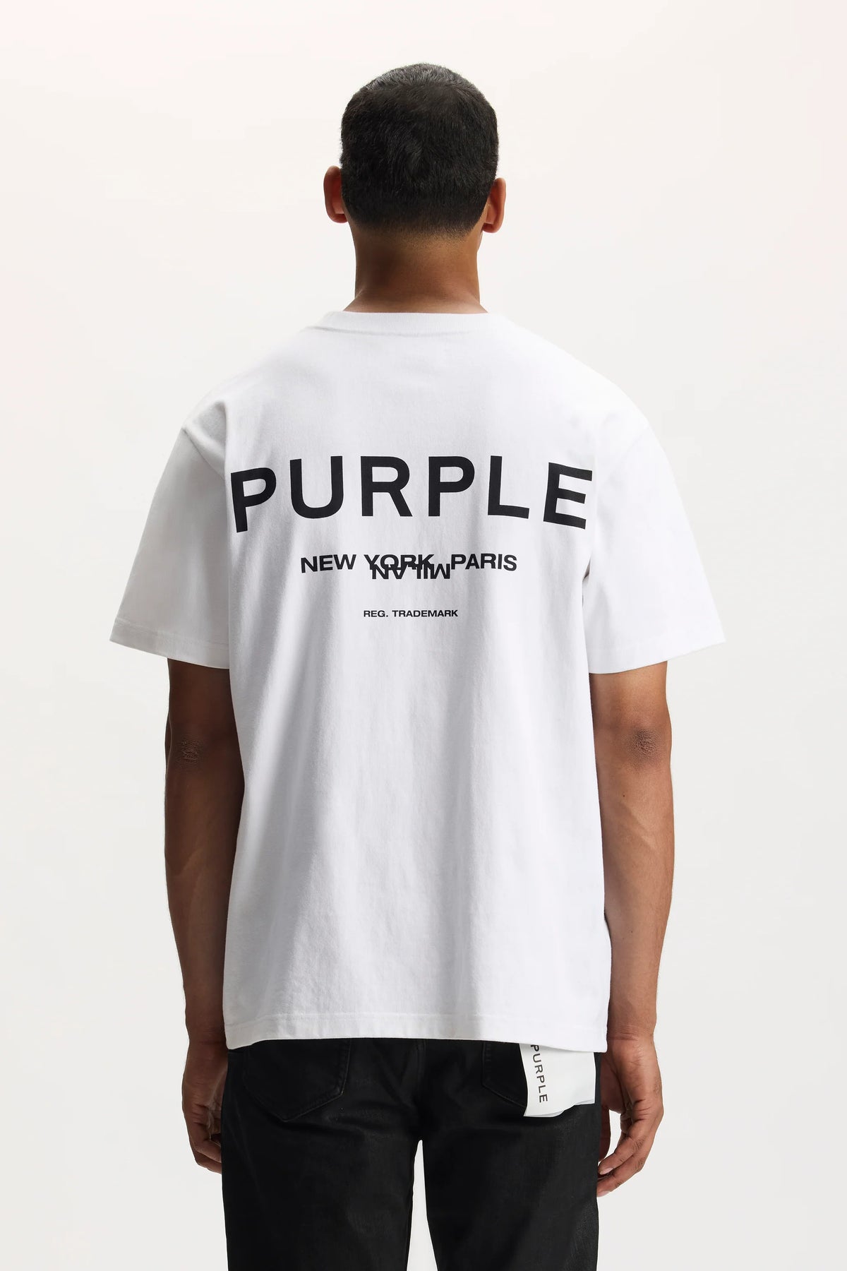 Purple Brand Cities Tee-P117-HWSP126