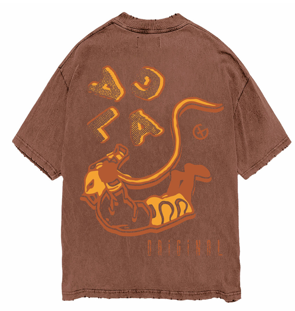 GALA-"MYSTERIO" TEE (CHOCOLATE VINTAGE)-G-SP2-24-016