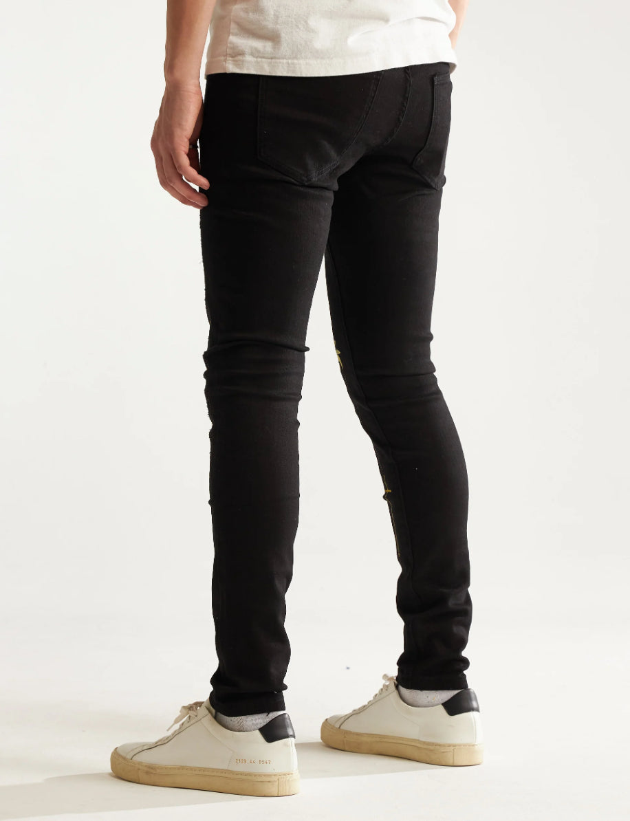 EMBELLISH  Indio Denim (Black) - EMBSP122-136