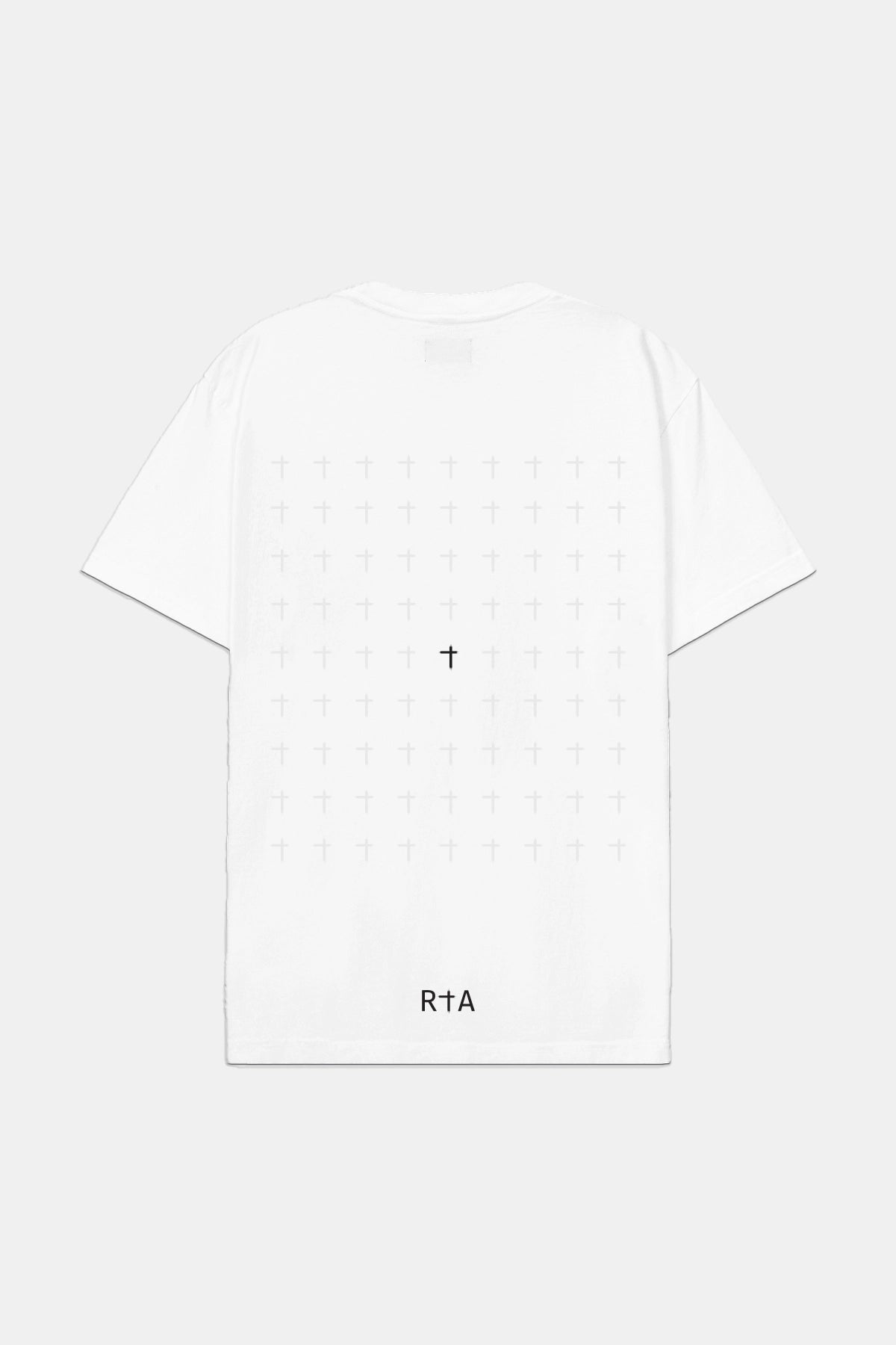 RTA LIAM TEE | WHITE R.I.P. CROSS
