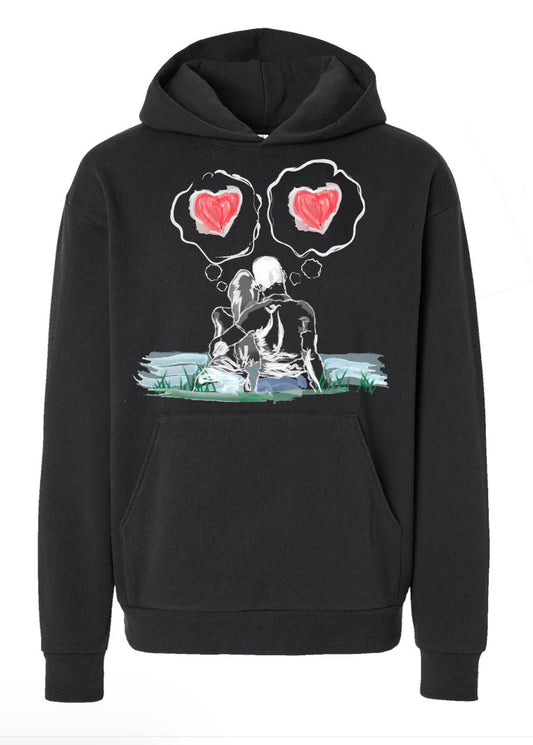 Guy Benson Collection "Love Is In The Air" Hoodie -Black