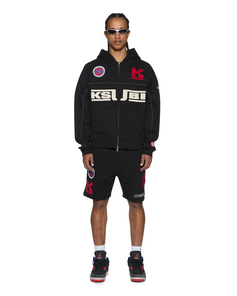 KSUBI ZOOM TRAK SHORT JET BLACK