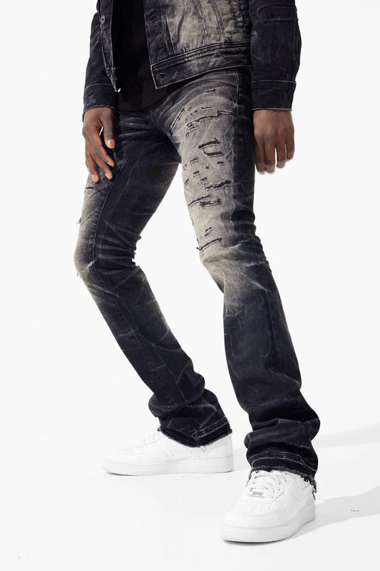 JORDAN CRAIG MARTIN STACKED - AMSTERDAM DENIM (MONOCHROME) JTF358r