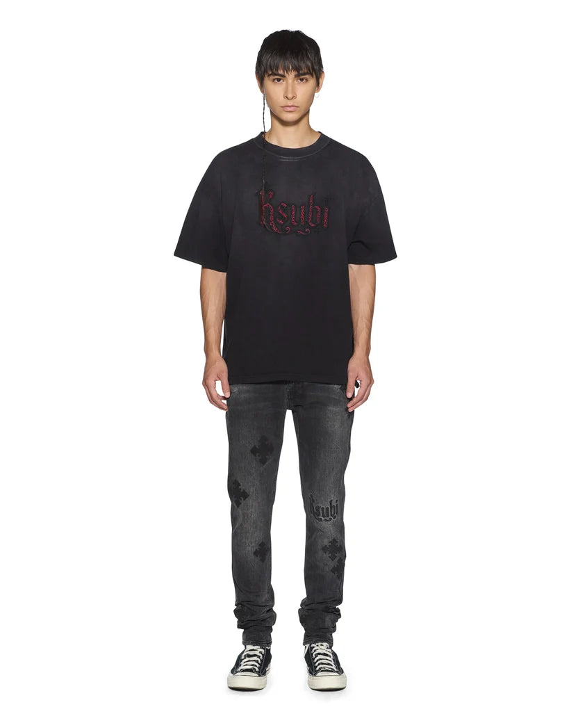 KSUBI PAISE EKCESS SS TEE BLACK FADE