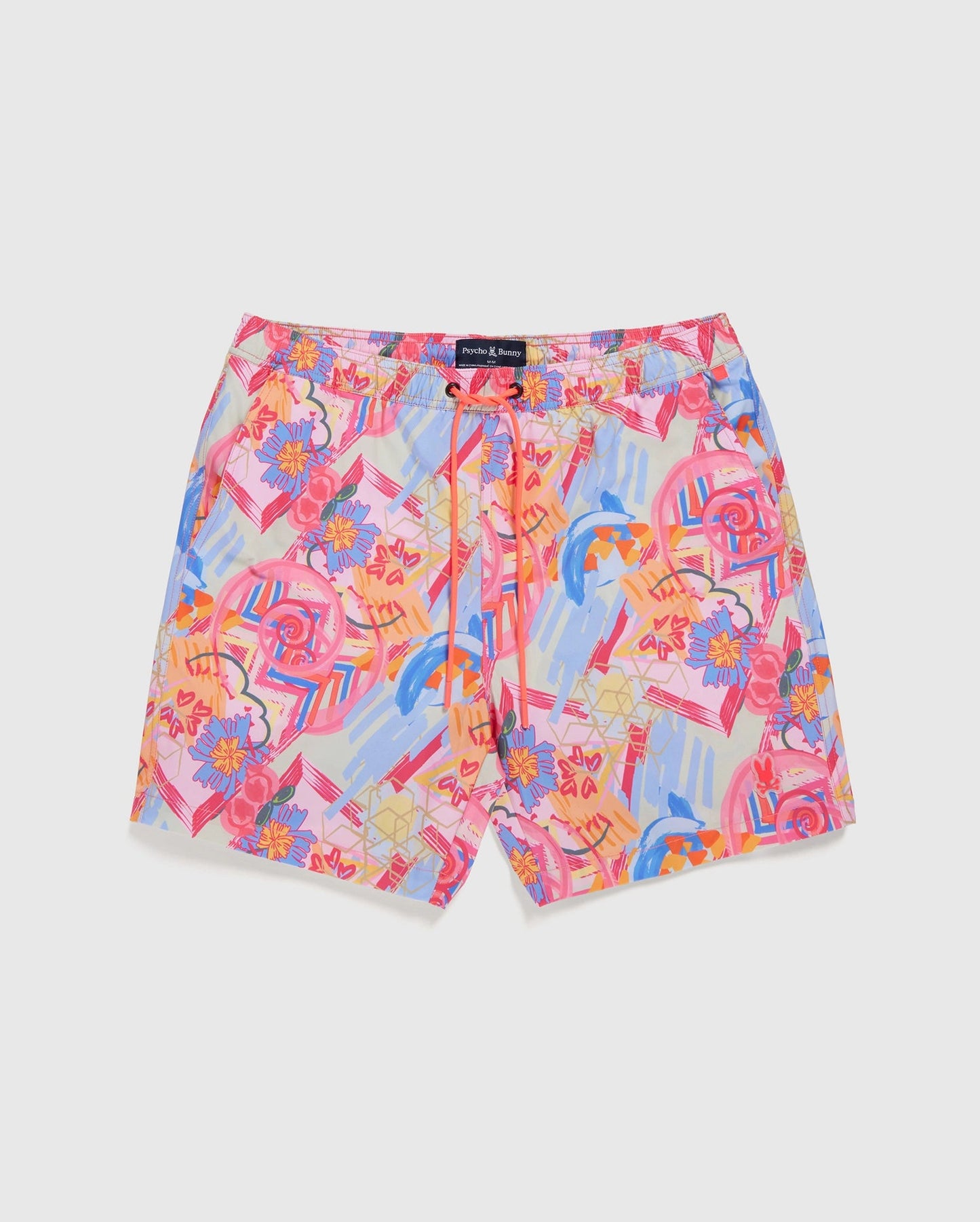 PSYCHOBUNNY-Mens Benton Swim Trunk -B6W319B2SW