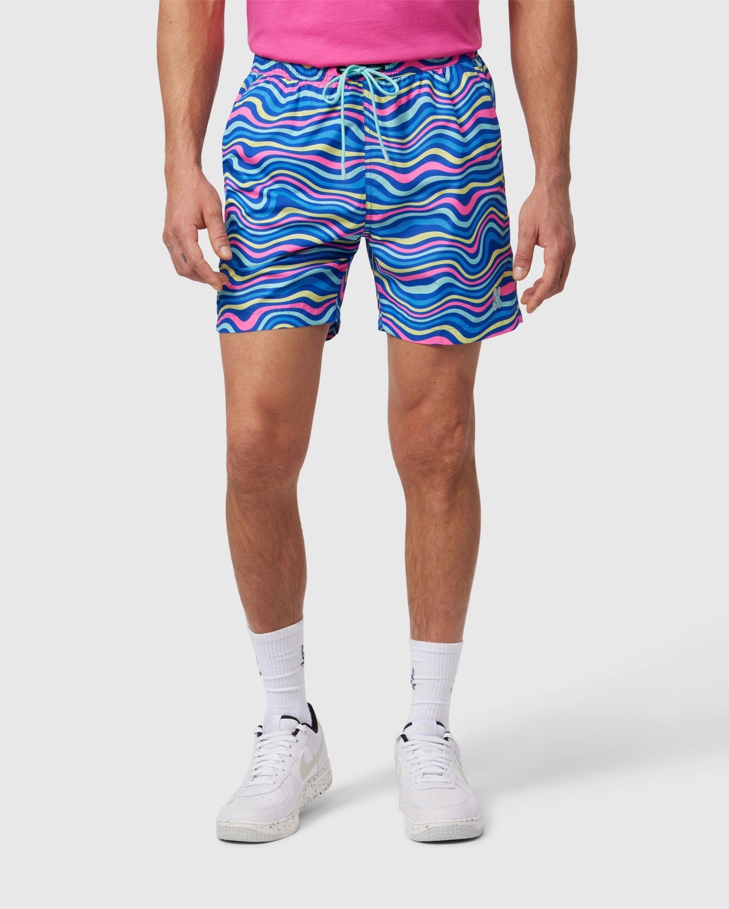 PSYCHOBUNNY-Mens Clarkson Lightweight Swim Trunk -B6W120B2SW
