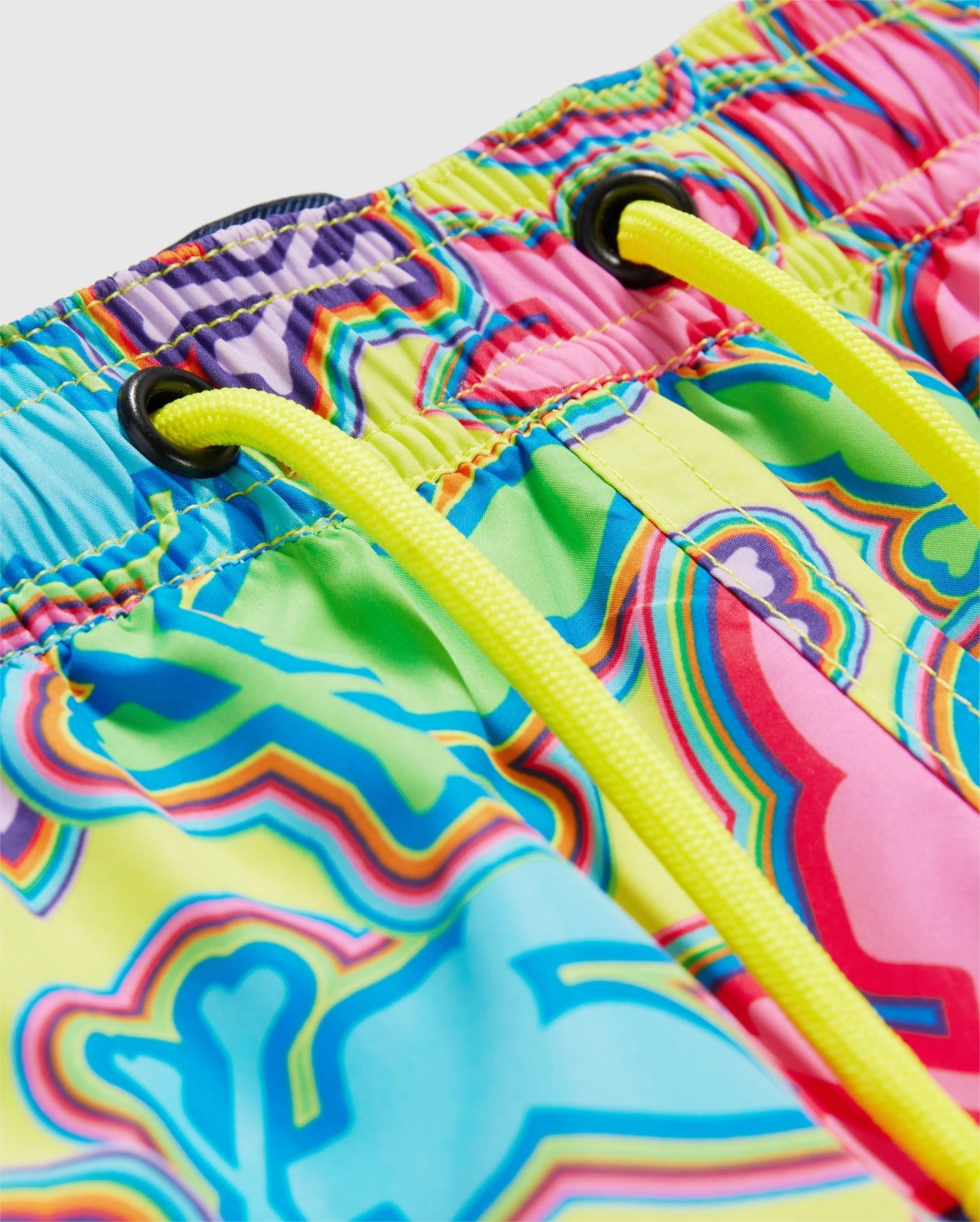 PSYCHOBUNNY-Kids Maybrook Lightweight Swim Trunk -B6W119B2SW