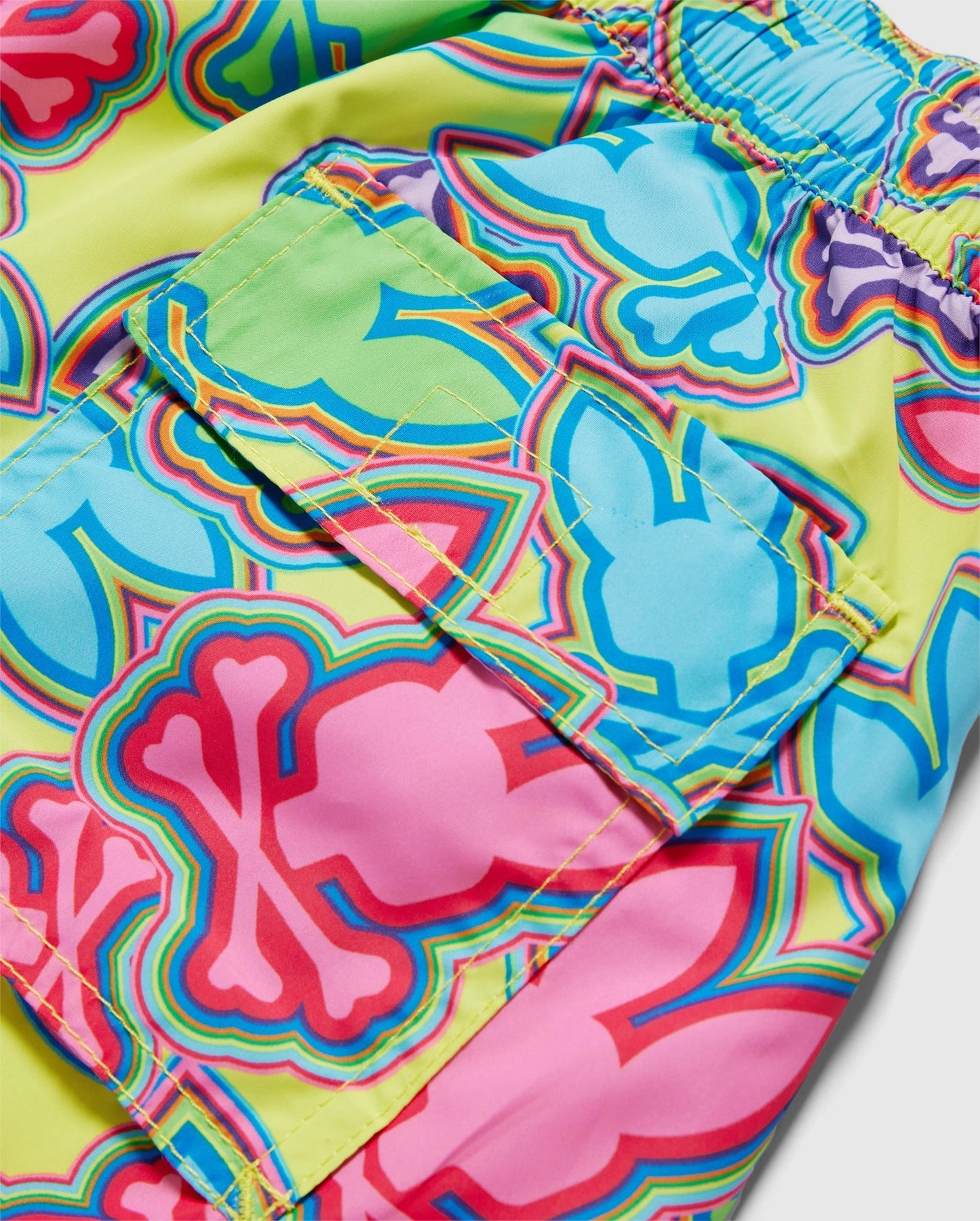 PSYCHOBUNNY-Kids Maybrook Lightweight Swim Trunk -B6W119B2SW