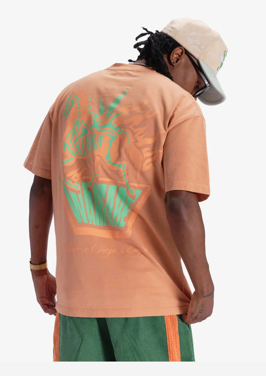SUGARHILL-"WARFARE" T-SHIRT (RUST VINTAGE)-SH24-SPR2-11