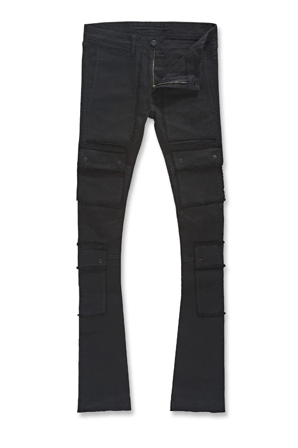 JORDAN CRAIG MARTIN STACKED - EL DORADO CARGO PANTS (JET BLACK)- JTF218