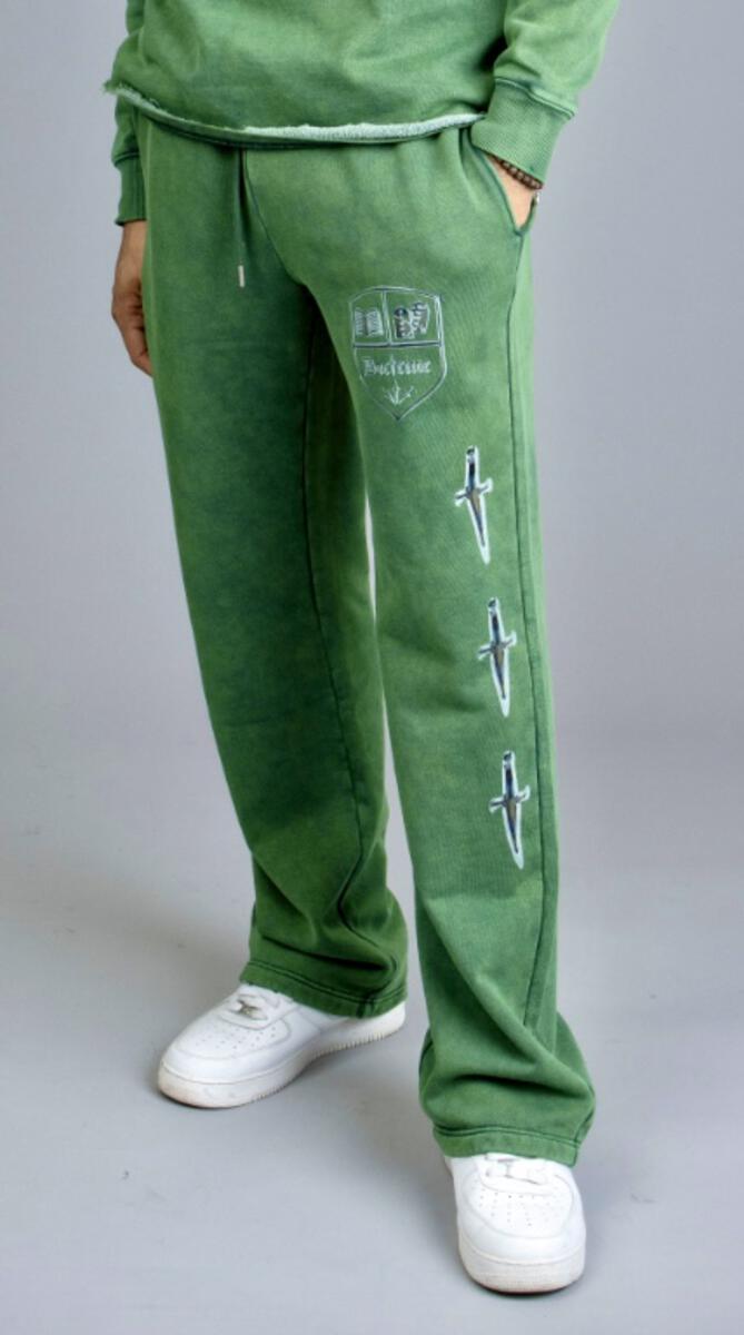 DOCTRINE-COAT OF ARMS LOOSE FIT JOGGER-DB0065