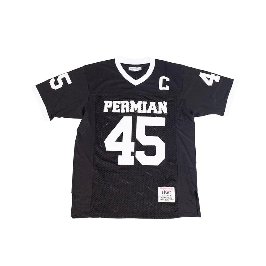 HEADGEAN CLASSICS-MILES FOOTBALL JERSEY (BLACK)-HGC03-FBJ-06