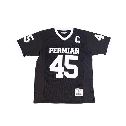 HEADGEAN CLASSICS-MILES FOOTBALL JERSEY (BLACK)-HGC03-FBJ-06