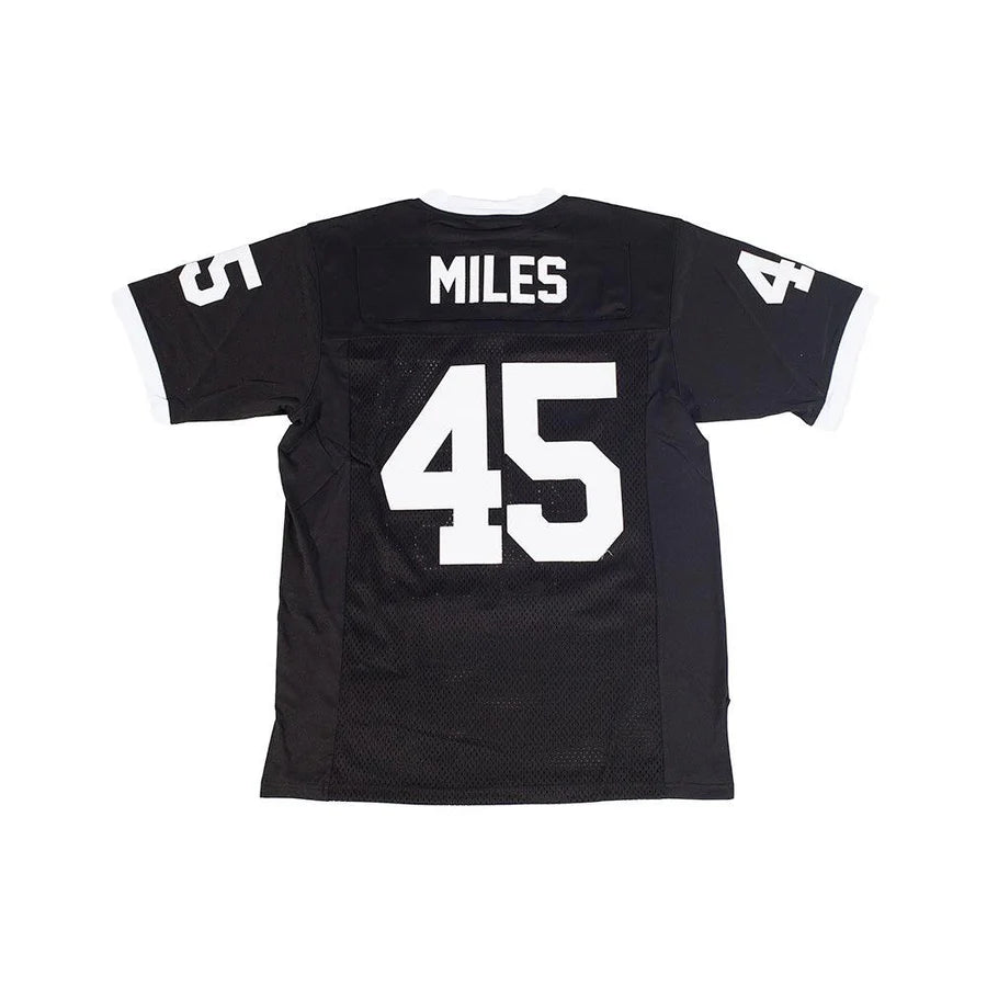 HEADGEAN CLASSICS-MILES FOOTBALL JERSEY (BLACK)-HGC03-FBJ-06