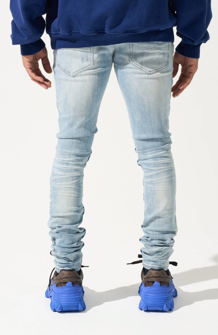 SERENEDE-"POTALA PALACE" JEANS-PTLPC-LTBLU