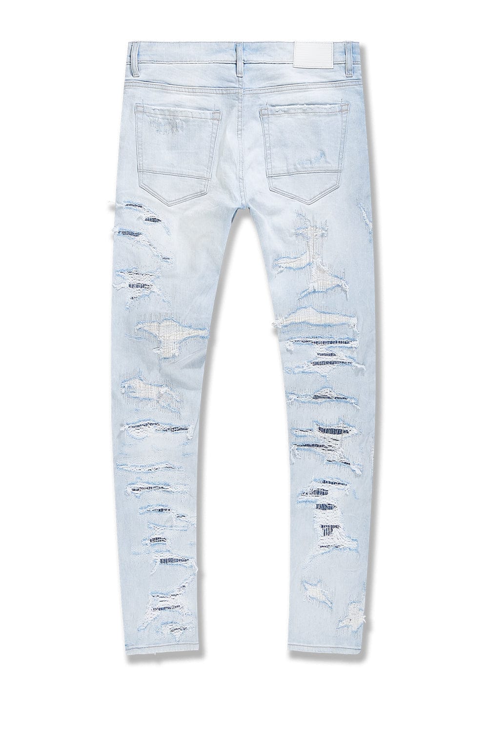 JORDAN CRAIG-MARTIN - FRANKENSTEIN DENIM (ICED WHITE).-JT1208
