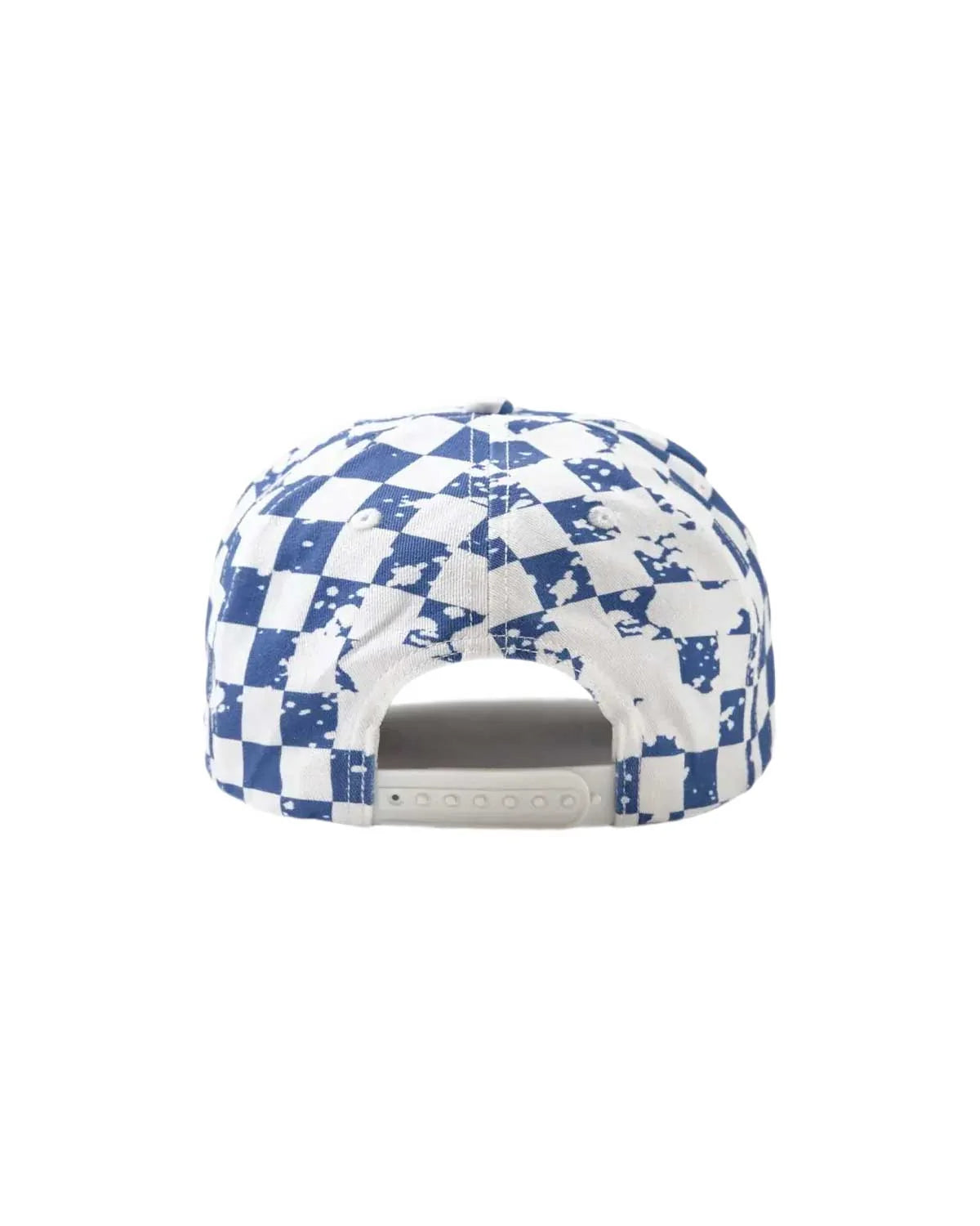 VALE FOREVER CHECKERS CAP WHITE/BLUE