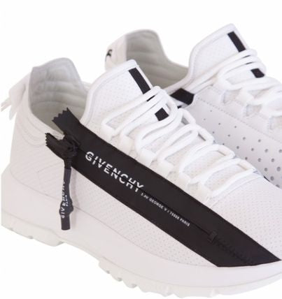 GIVENCHY | Logo Leather Sneakers