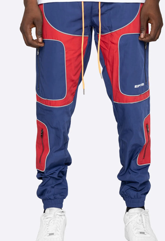 EPTM NYLON RS PANTS-NAVY/RUST