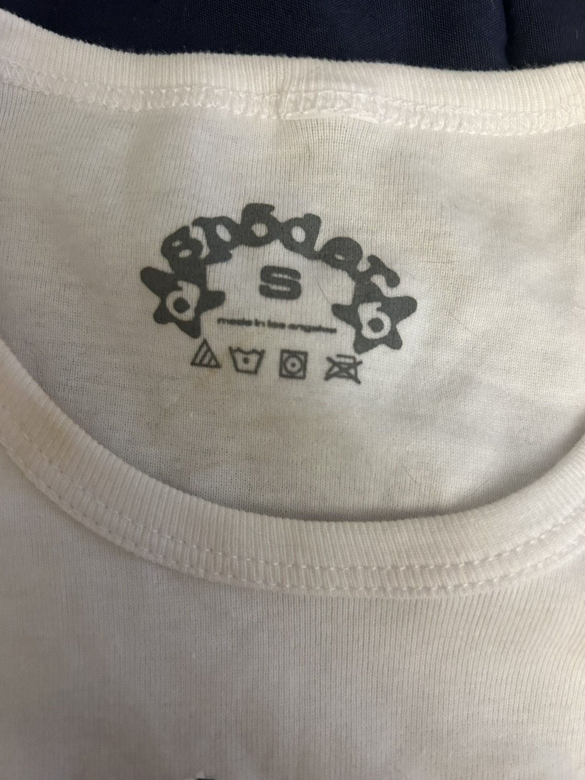 Spider Worldwide x Spyder Sp5der OG Web Baby Tee in White,