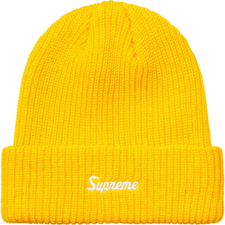 SUPREME Loose Gauge Beanie YELLOW