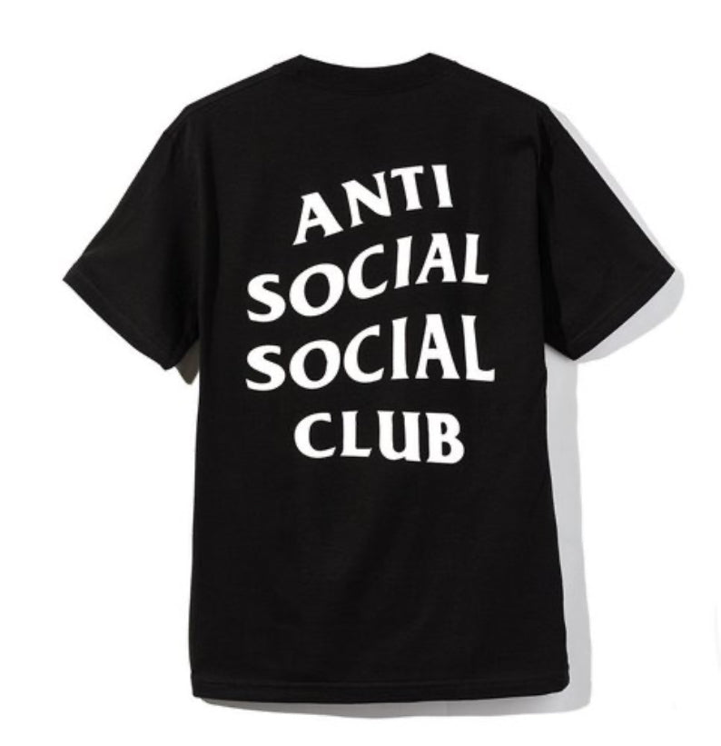 Anti Social Social Club Logo Tee 2 Black ASSC