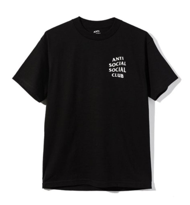 Anti Social Social Club Logo Tee 2 Black ASSC