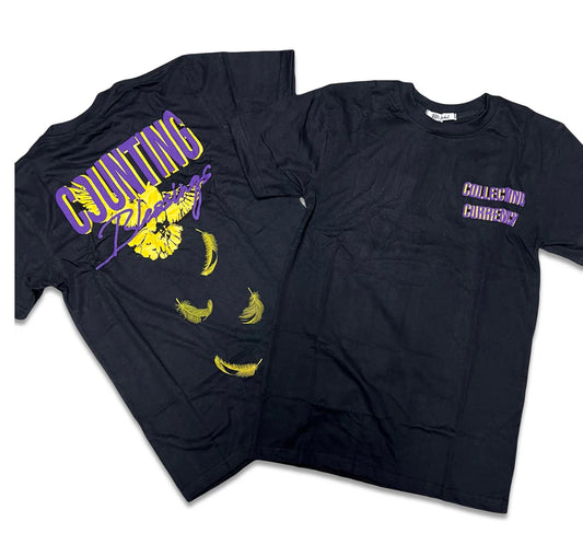 RETRO LABEL COUNTING SHIRT (RETRO 12 FIELD PURPLE)