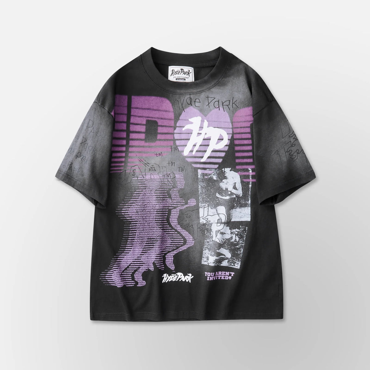 Hydepark TRACK N FLELD-BLACK t-shirt
