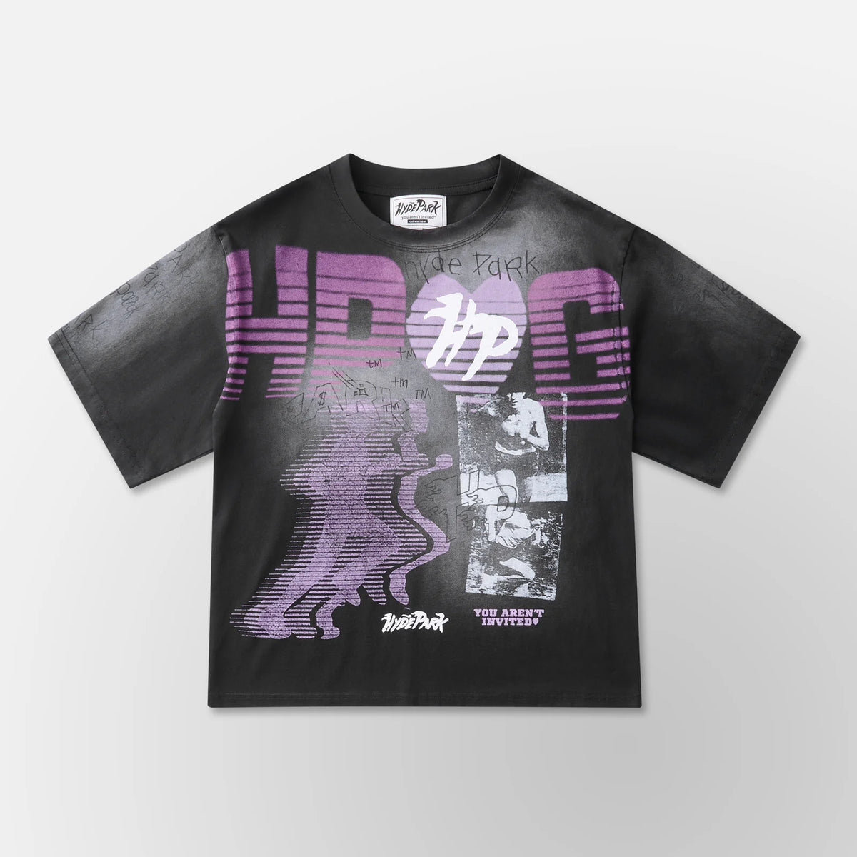 Hydepark TRACK N FLELD-BLACK t-shirt