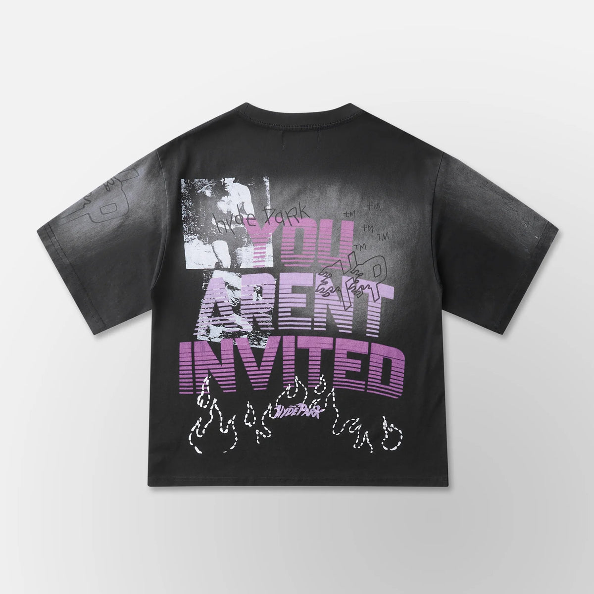 Hydepark TRACK N FLELD-BLACK t-shirt