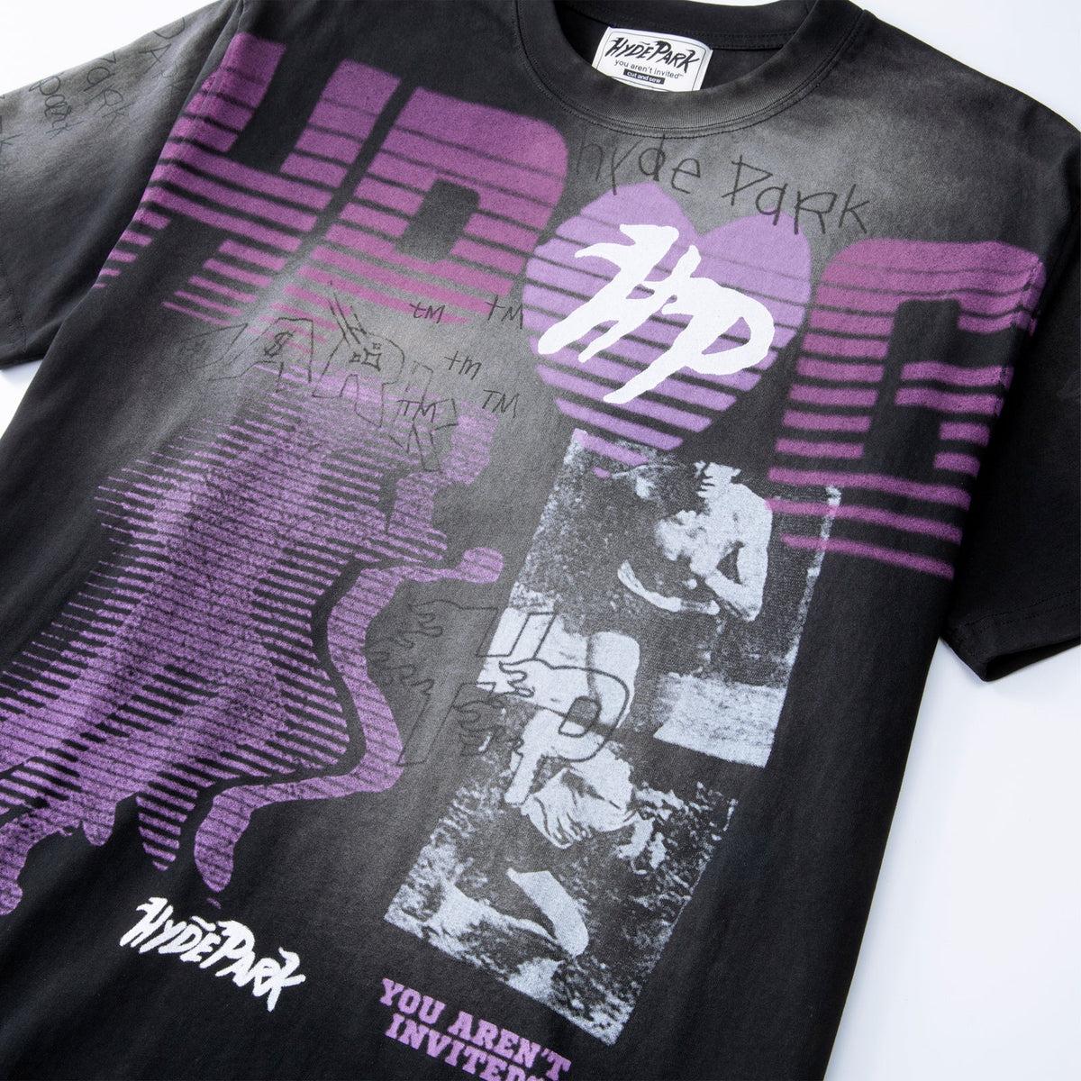 Hydepark TRACK N FLELD-BLACK t-shirt