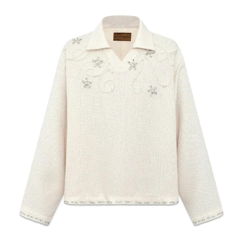 BIRTH OF ROYAL CHILD Diamond Floral Knit