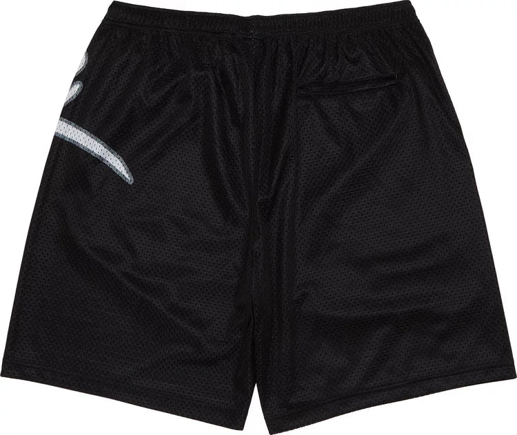 Supreme Men's Big Script Mesh Short Black