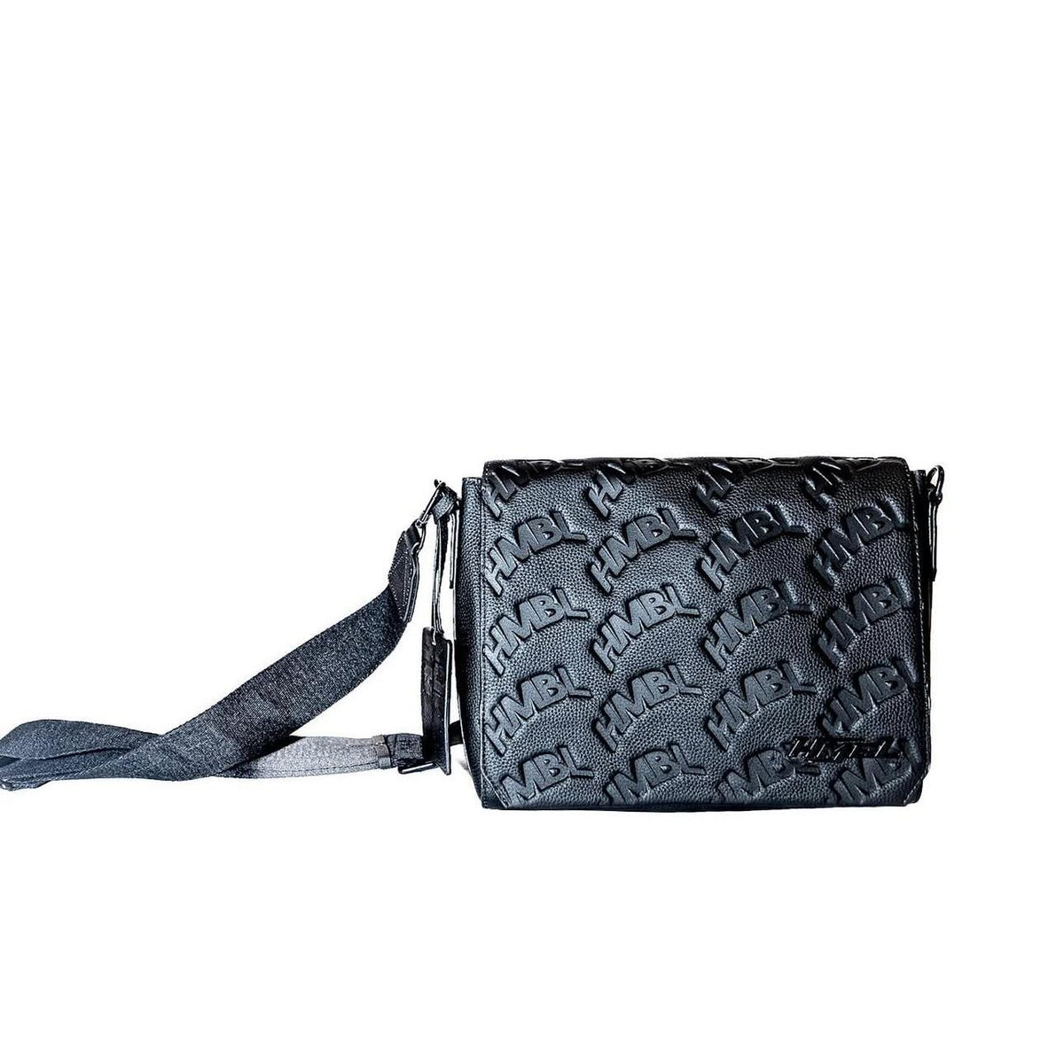 HMBL Signature Monogram Crossbody Bag - Stealth Black Edition