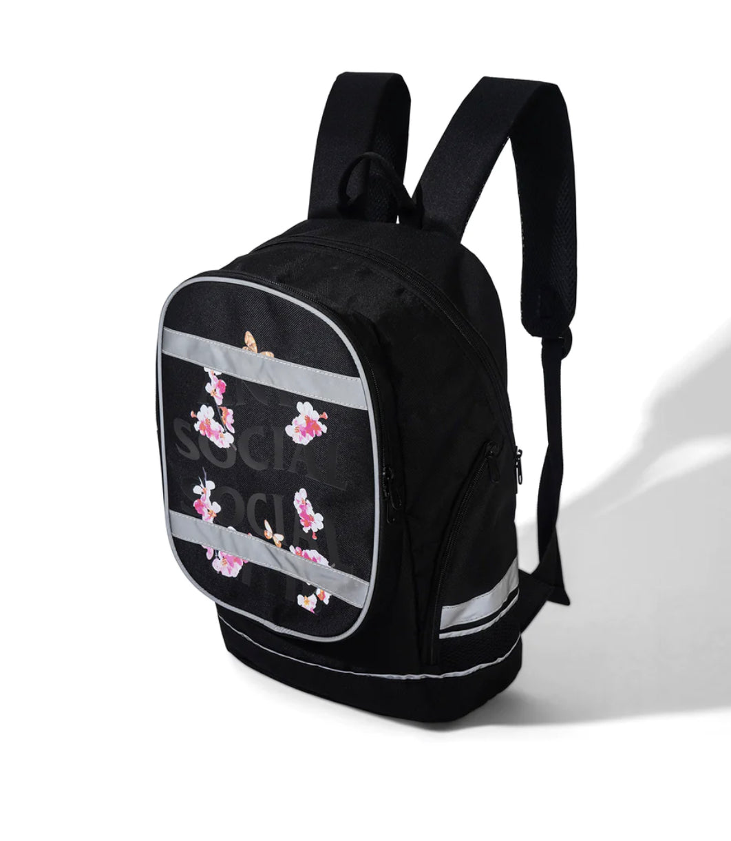Antisocial club Kkoch 3m High Vis Black Backpack