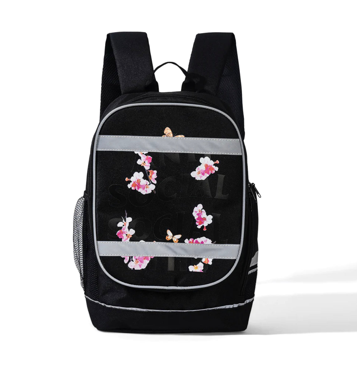 Antisocial club Kkoch 3m High Vis Black Backpack