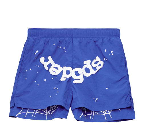 SP5DER-OG WEB DOUBLE LAYER SHORT-M04SH001W2BW