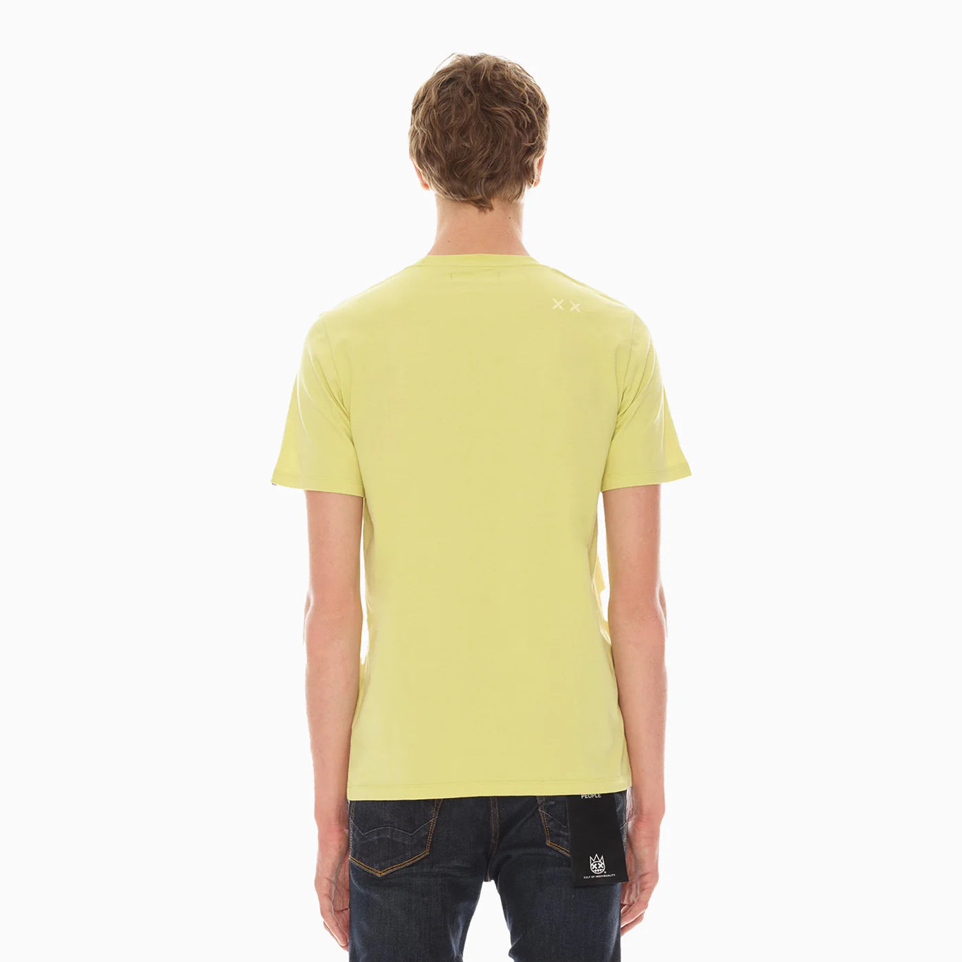 CULT-Men's Shimuchan Brushed Logo Short Sleeve T Shirt-623B9-K66C