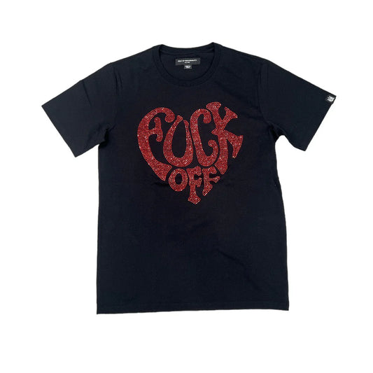 CULT-F*CK OFF TEE - BLACK