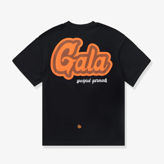 GALA-UNDONE" TEE (BLACK)G-24-SUM1-013